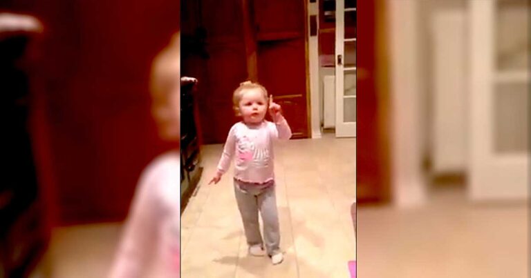 Έβγαλαν σε βίντεο μια απίθανη μπέμπα να χορεύει! Μετά από 12 δευτερόλεπτα μας έκλεψε την καρδιά!