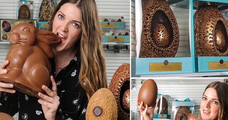 Πληρώνεται για να δοκιμάζει σοκολατένια πασχαλινά αυγά και λαγουδάκια!