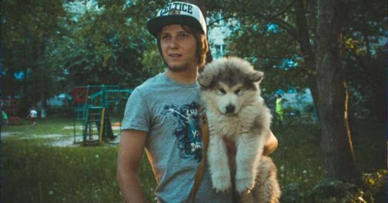 Ήταν ένα χαριτωμένο κουτάβι Μάλαμουτ. Σήμερα είναι ένα φουντωτό θηρίο!