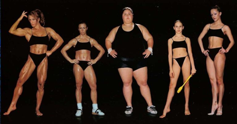 Οι σωματότυποι των καλύτερων αθλητών ο ένας δίπλα στον άλλον