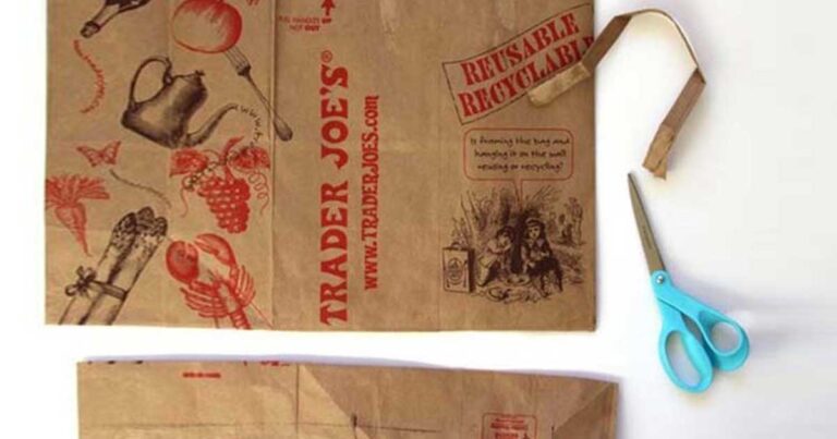 Πήρε μια χάρτινη σακούλα και έφτιαξε κάτι εντυπωσιακό