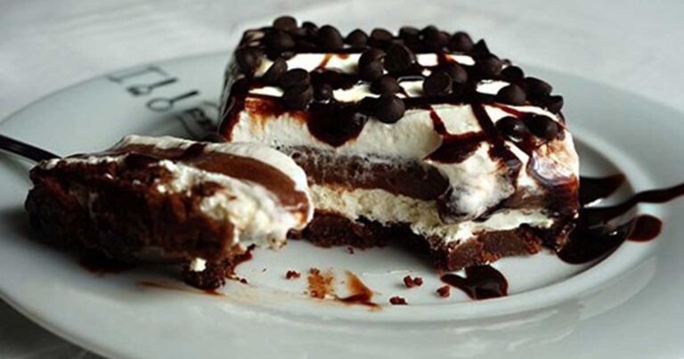 Ανάλαφρο σοκολατένιο γλυκό ψυγείου