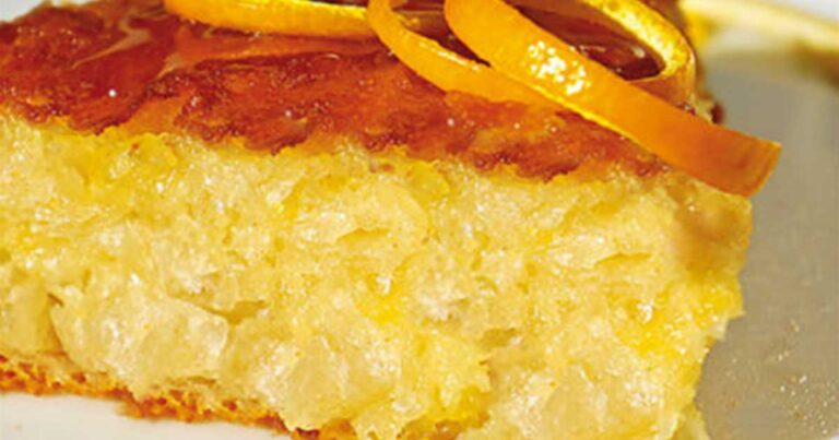 Συνταγή για μια ζουμερή πορτοκαλόπιτα!