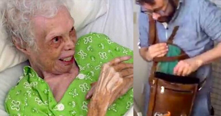 102χρονη διάσημη χορεύτρια βλέπει για πρώτη φορά τον εαυτό της σε βίντεο!