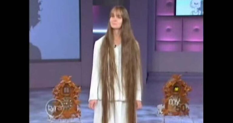 Η κοπέλα που δεν έχει κόψει ποτέ τα μαλλιά της! Το κοινό έμενε έκπληκτο όταν έμαθε την ηλικία της!