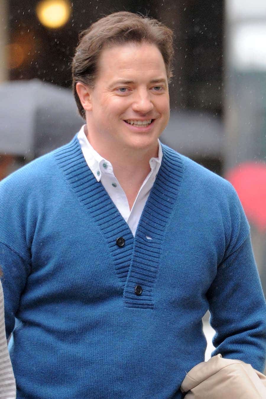 Brendan Fraser Spotted Out In Tribecca