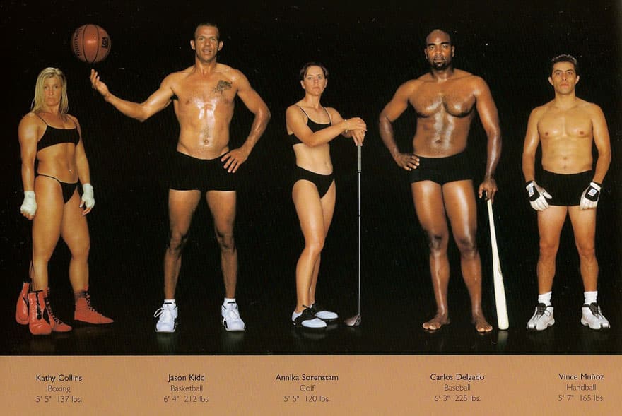 different body types olympic athletes howard schatz 11
