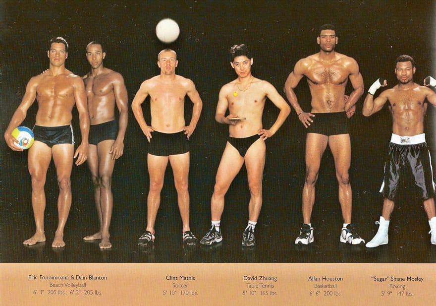 different body types olympic athletes howard schatz 13