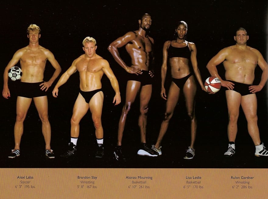 different body types olympic athletes howard schatz 14