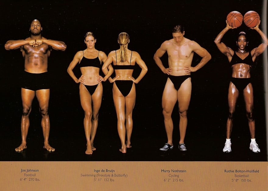 different body types olympic athletes howard schatz 15