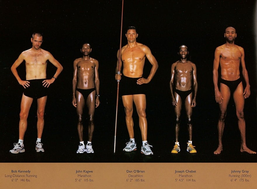 different body types olympic athletes howard schatz 6