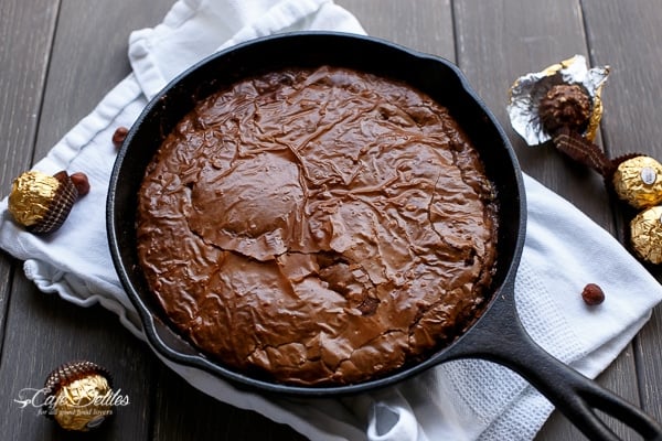 Ferrero-Rocher-Deep-Dish-Skillet-Brownie-Cookie-23