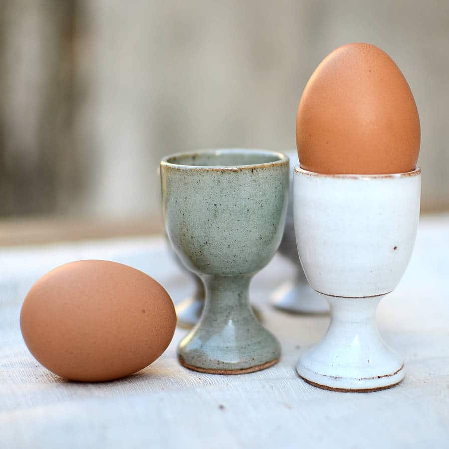 hand egg cup