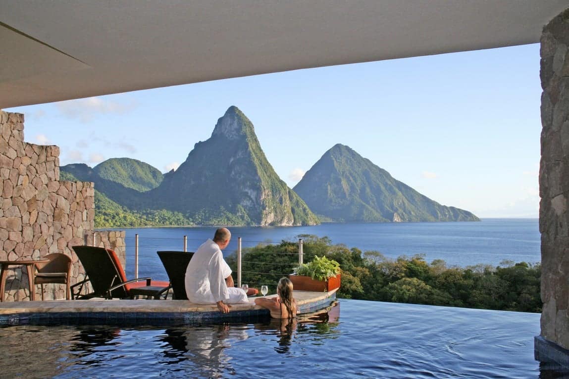 jade mountain st lucia