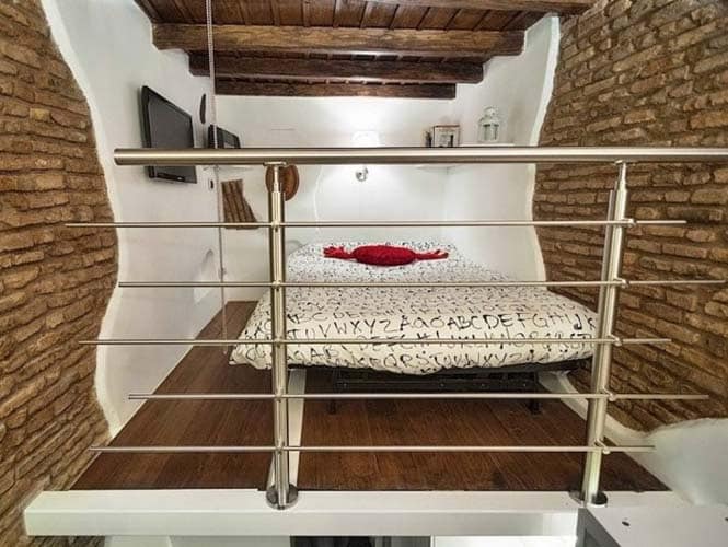 Μικροσκοπικό διαμέρισμα στη Ρώμη που έχει όλα τα απαραίτητα (9)