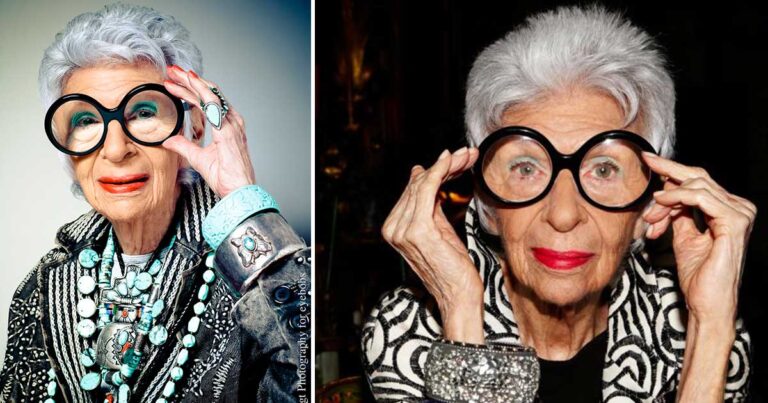 Ιρις Απφελ: Η 93χρονη πιο μοδάτη γιαγιά του κόσμου και παγκόσμιο σύμβολο της μόδας.