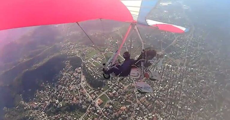Πετώντας πάνω από το Αγρίνιο με μοτοαιωρόπτερο!
