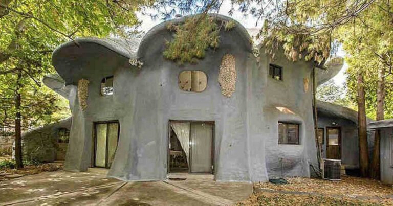 To μανιταρόσπιτο: Ένα μοναδικό σπίτι που μοιάζει με μανιτάρι και το εσωτερικό είναι απλά φανταστικό!
