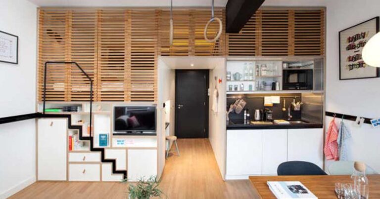 Το μικροσκοπικό loft που εκμεταλλεύεται τέλεια τον μικρό χώρο