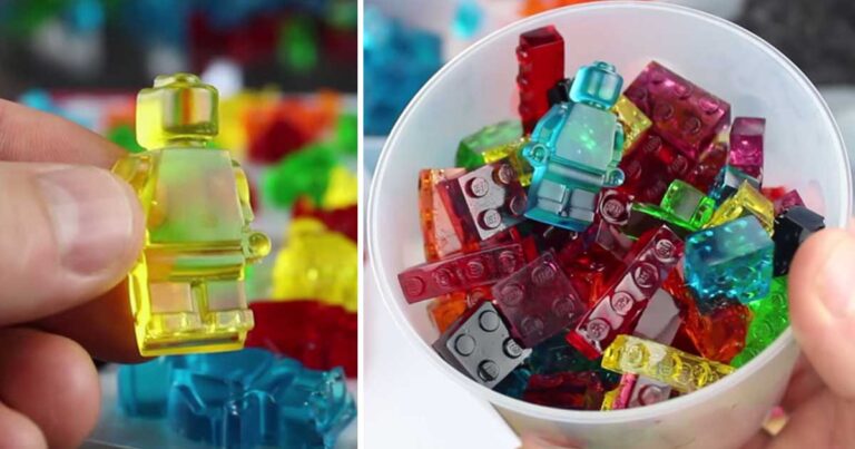 Δημιούργησε μια συνταγή για σπιτικά ζεδελάκια σε σχήματα από τουβλάκια lego!