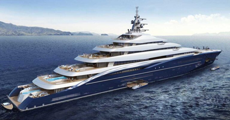 Το νέο μεγαλύτερο υπέρ-γιοτ στον κόσμο αξίας $770.000.000 για πρώτη φορά στη δημοσιότητα!