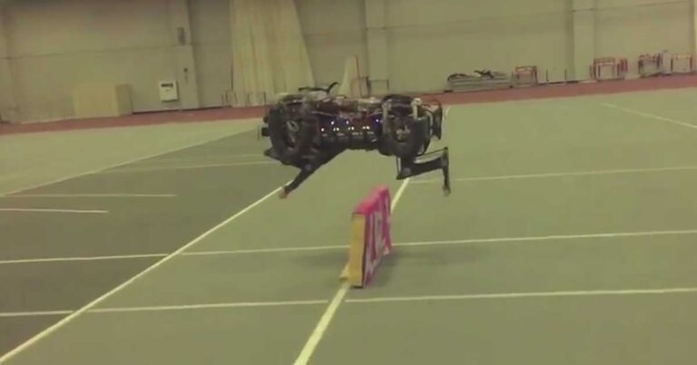 Ρομπότ-τσιτάχ: Tο πρώτο στον κόσμο που αναγνωρίζει και πηδά εμπόδια ενώ τρέχει!