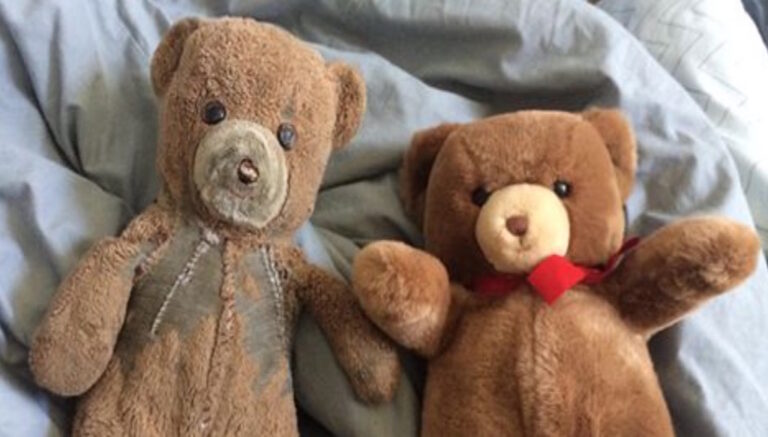 30 χρόνια πριν μια μαμά αγόρασε 2 ίδια λούτρινα αρκουδάκια, ένα για το γιο της και ένα για το γιο του γιου της