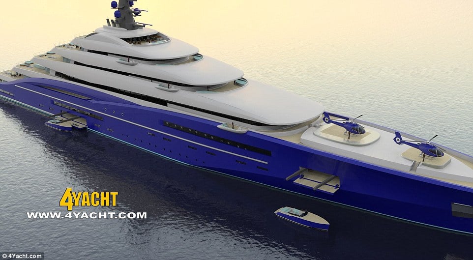 The boat will be marketed through yacht-brokers 4yacht , based in Fort Lauderdale, Florida