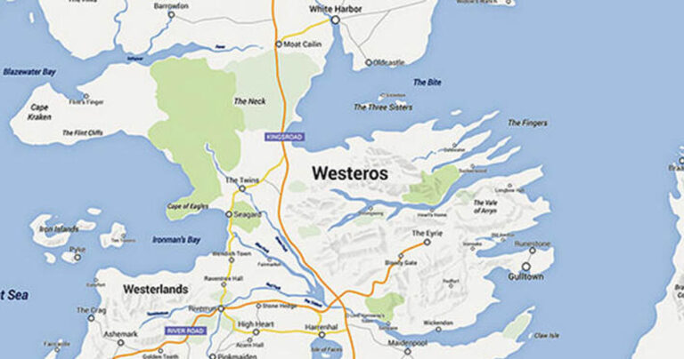 Κάποιος έφτιαξε τον χάρτη του Game of Thrones σε… Google Maps!