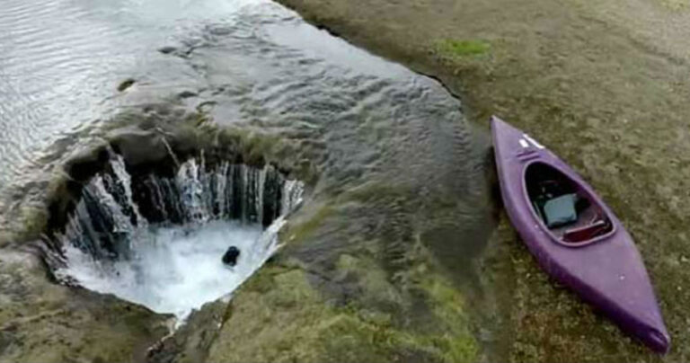 Η περίεργη λίμνη που εξαφανίζεται μέσα σε μια… μυστηριώδη τρύπα!