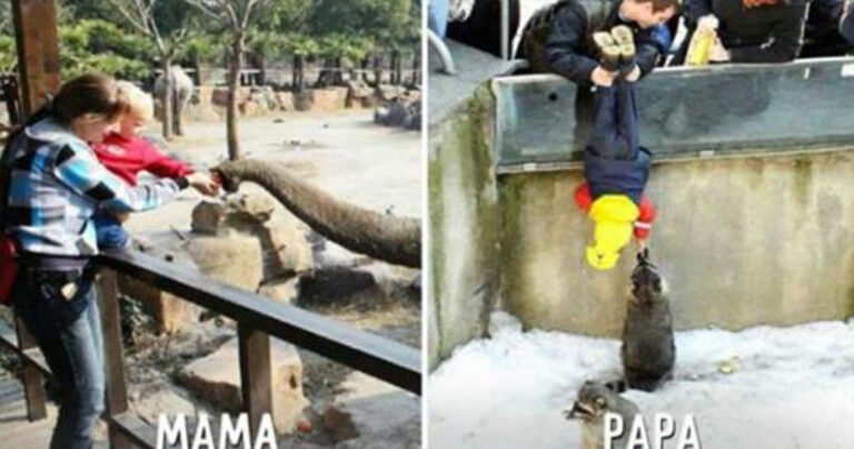 Πως μεγαλώνουν οι μπαμπάδες τα παιδιά σε σχέση με τις μαμάδες;