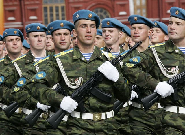 russian army parade