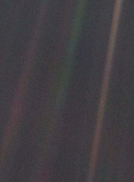 pale blue dot