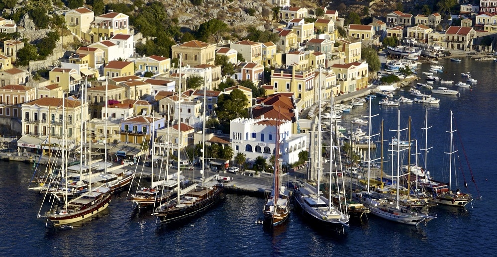 Symi-port-Greece