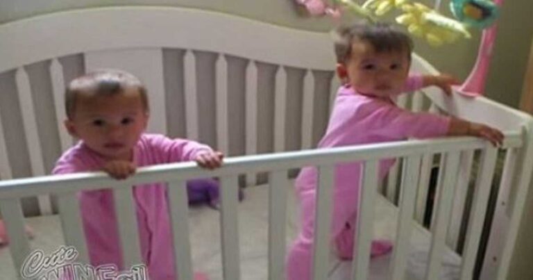 Μια μητέρα βιντεοσκοπεί τα δίδυμά της, δεν περίμενε όμως με τίποτα να γίνει αυτό που τράβηξε!