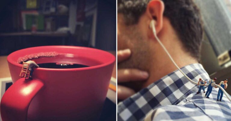 Μετατρέπει καταστάσεις στη δουλειά του σε… μινιατούρες!