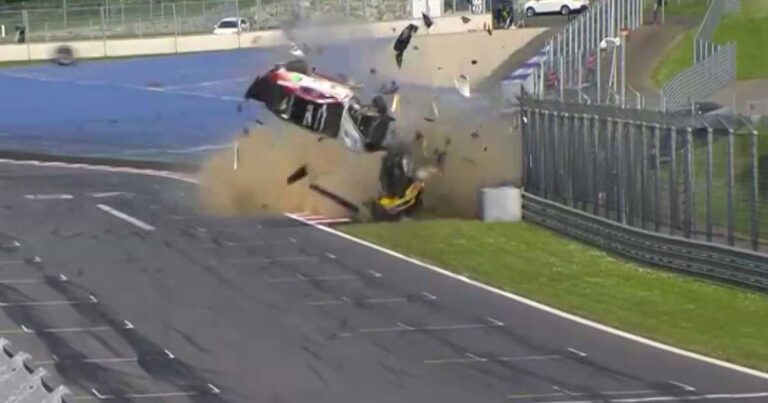 Οδηγοί βγήκαν ζωντανοί από αδιανόητη σύγκρουση σε πίστα της Red Bull