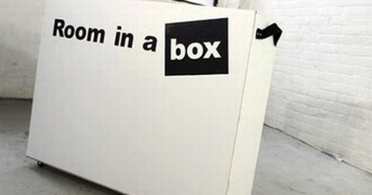 Μπορεί να χωρέσει ένα ολόκληρο δωμάτιο σε ένα κουτί; Κι όμως μπορεί!