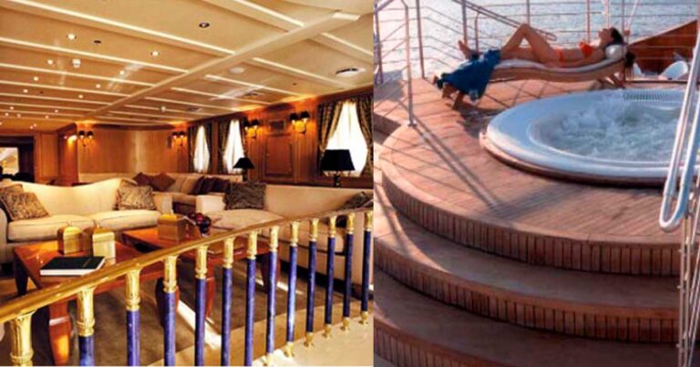 Φωτογραφίες από το εσωτερικό της θαλαμηγού-θρύλος «Χριστίνας» του Ωνάση