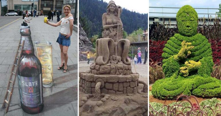 Απίθανες και μοναδικές δημιουργίες φτιαγμένες από ανθρώπινα χέρια!