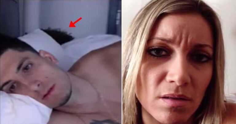 Φάρσα: Μίλουσε με την κοπέλα του σε βίντεοκληση ενώ είχε μια άλλη “γυναίκα” στο κρεβάτι του!