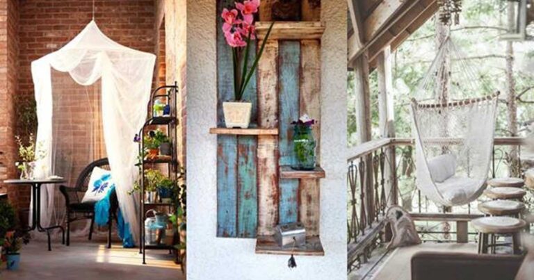 28 πρωτότυπες ιδέες για το μπαλκόνι σας