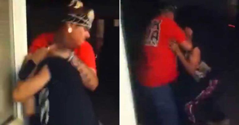 Ο πατέρας που πλάκωσε στο ξύλο έμπορο ναρκωτικών επειδή προμήθευσε την κόρη του. Το βίντεο που κάνει το γύρο του κόσμου.