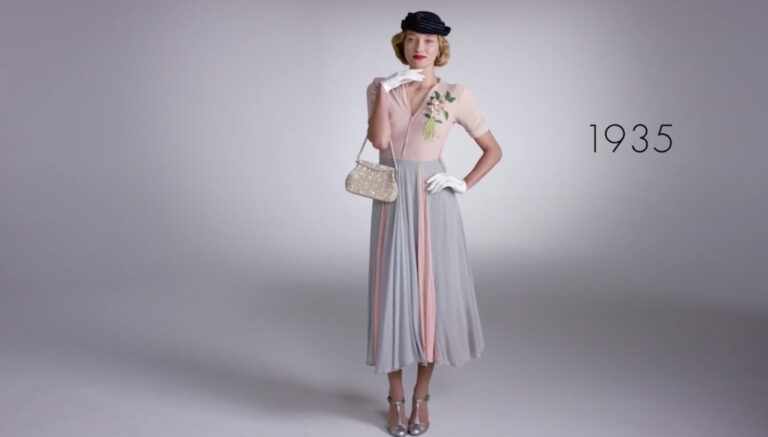 100 χρόνια γυναικείου στυλ σε ένα βίντεο 2 λεπτών!