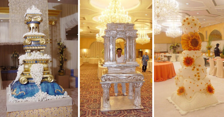 31 από τις πιο φαντασμαγορικές γαμήλιες τούρτες που έχουν φτιαχτεί