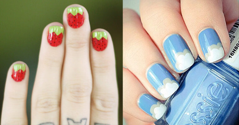 Aπίθανα καλοκαιρινά σχέδια για νύχια που μπορείτε εύκολα να κάνετε μόνες σας!