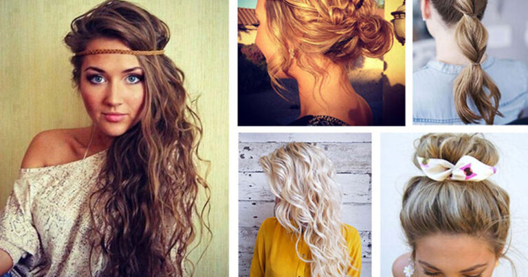 20 πολύ εύκολα και γρήγορα καλοκαιρινά χτενίσματα!