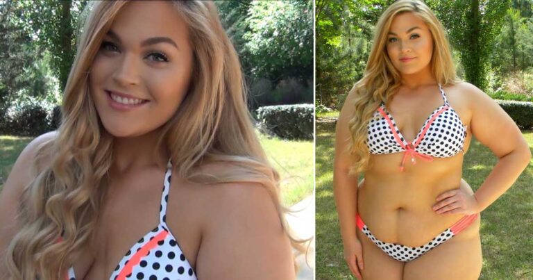 Της είπαν ότι λόγω κιλών πρέπει να φοράει ένα μπικίνι. Δείτε όμως αυτή τι τους απάντησε…