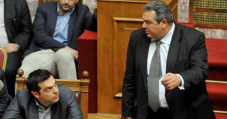 Καμμένος σε Τσίπρα: Εμείς τελειώσαμε