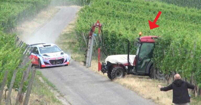 Σε έναν αγώνα Rally παραλίγο να γίνει κάτι που δεν θα περίμενε κανείς…. Όταν ξαφνικά.